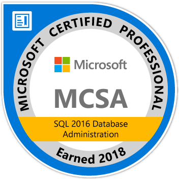 MCSA-SQL-2016-Database-Administration-2018