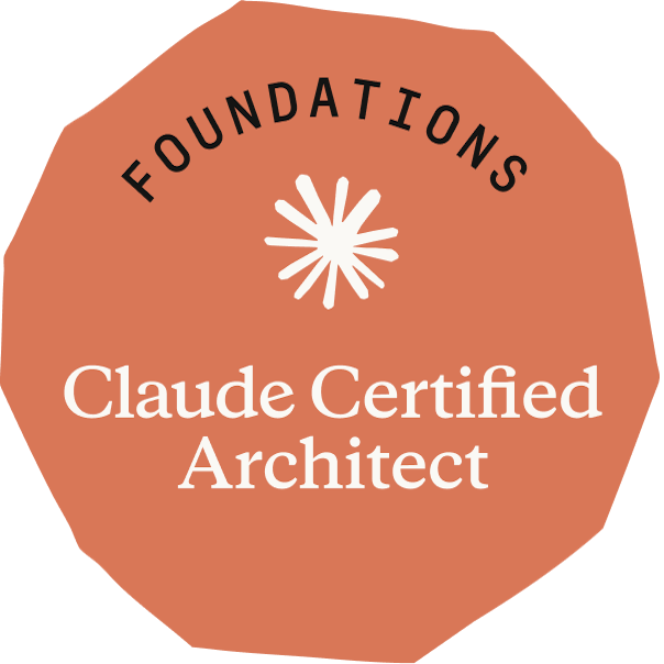 Claude Certified Architect Badge